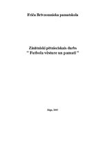 Referāts 'Futbola vēsture un pamati', 1.