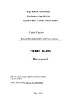 Referāts 'Konsolidētā kopbudžeta izdevumu analīze', 1.
