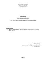 Konspekts 'Pētījumi sociālajās zinātnēs. Ievads statistiskajās problēmās', 1.