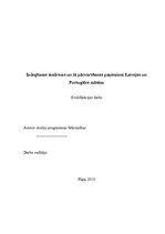Referāts 'Izdegšanas sindroms un tā pārvarēšanas paņēmieni Latvijas un Portugāles māsām', 1.