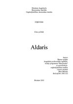 Referāts 'AS "Aldaris"', 1.