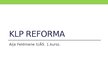 Prezentācija 'Kopējā lauksaimniecības reforma', 1.