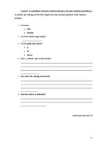 Referāts 'Pirmsskolas vecuma bērnu veselības pašvērtējums un veselīga dzīvesveida izpratne', 11.