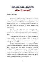 Eseja 'Gerhards Holcs-Baumerts. "Alfons Trīcvaidziņš" - grāmatas vērtējums', 1.