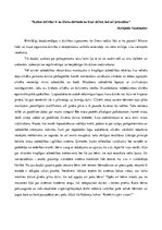 Eseja '"Katrai dzīvībai ir no Dieva dāvināts ne tikai dzīvot, bet arī priecāties." Kriš', 1.