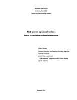 Referāts 'PET pudeļu apsaimniekošana', 1.