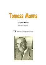 Referāts 'Tomass Manns - biogrāfija un literārā daiļrade', 1.
