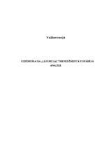 Referāts 'Uzņēmuma menedžmenta vispārējā analīze', 1.