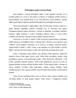 Eseja 'Psiholoģijas aspekti manā profesijā', 1.