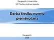 Prezentācija 'Darba tiesību normu piemērošana', 1.