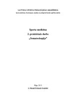 Konspekts 'Somatoskopija', 1.