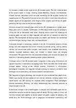 Eseja 'Transport in the UK', 2.