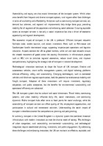 Eseja 'Transport in the UK', 6.