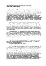 Eseja 'Recenzija par teātra trupas Kvadrifrons izrādi “Kad gulošais mostas”', 1.