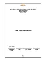 Prakses atskaite 'Prakses atskaite personāla lietvedībā', 1.