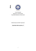Referāts 'Organizācijas kultūra uzņēmumā "X"', 1.