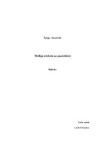Referāts 'Mediju ietekme uz jauniešiem', 1.
