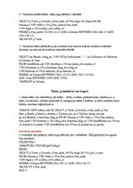 Paraugs 'Datu bāzes apraksts transporta pakalpojumu firmai', 5.