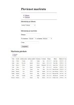 Paraugs 'Datu bāzes apraksts transporta pakalpojumu firmai', 13.