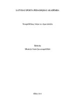 Referāts 'Muskuļu funkcijas smagatlētikā', 1.