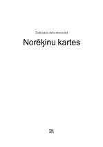 Referāts 'Norēķinu kartes', 1.
