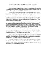 Eseja 'Raudupietes jūtu atklāsme Rūdolfa Blaumaņa novelē "Raudupiete"', 1.