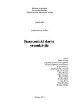 Referāts 'Starptautiskā darba organizācija', 1.