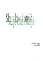 Referāts 'Skuju koki Latvijā', 1.