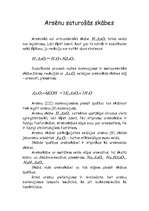 Konspekts 'Arsēns un tā savienojumi', 6.