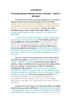 Eseja 'Jāņis Ezeriņš Personības šķautņu atklāsme novelēs „Zvanītājs”; „Kaprači”; „Mērka', 1.