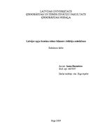 Diplomdarbs 'Latvijas upju baseinu ūdens bilances rādītāju noteikšana', 1.