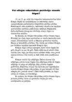 Eseja 'Vai vēlajos viduslaikos pastāvēja vienots tirgus?', 1.