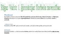 Referāts 'Zinātniski pētnieciskais darbs par florbola sacensību rīkošanu', 7.