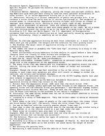 Eseja 'The rise of aggressive driving speech', 1.