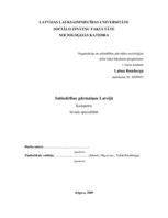 Konspekts 'Sabiedrības pārmaiņas Latvijā', 1.