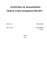 Referāts 'Efektīvākais un ekonomiskākais šķidrais trauku mazgājamais līdzeklis', 1.