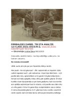 Konspekts 'Teksta analīze - Gleznotājs Kristīne Želve', 1.