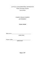 Prakses atskaite 'Viesnīcu prakse viesnīcā "Gutenbergs"', 1.