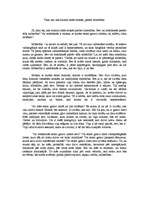 Eseja 'Tikai tas, kas dzimis lielās mokās, pieder mīlestībai', 1.