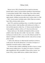 Konspekts 'Fēlikss Deičs', 1.