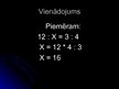 Prezentācija 'Proporcija ar nezināmo', 5.