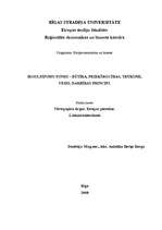 Konspekts 'Ieguldījumu fondi – būtība, priekšrocības, trūkumi, veidi un darbības principi', 1.