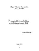 Prezentācija 'Seno kultūru arhitektūras elementi Rīgā - fotomateriāls', 1.