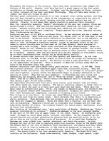 Eseja 'Four Great Revolutions in Philosophy', 1.