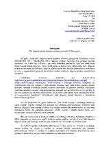 Paraugs 'Iesniegums Satversmes tiesai par Jelgavas Domes lēmuma atzīšanu pretrunā Latvija', 1.