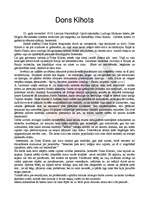 Eseja 'Recenzija par baletu "Dons Kihots"', 1.