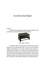 Konspekts 'Kosmētika Senajā Ēģiptē', 1.