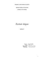 Referāts 'Zemes tirgus', 1.