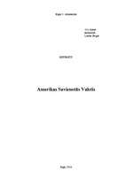 Referāts 'Amerikas Savienotās Valstis', 1.