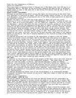 Eseja 'Mexicos Fight for Independence', 1.